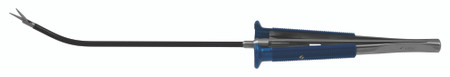2800-0001 - RAMIREZ ENDOSCOPIC FOREHEAD PERIOSTEAL MALLEABLE SCISSORS CLASSIC CURVED 15cm SHAFT VERTICAL