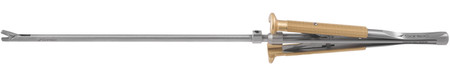 2800-040S - HEARTLINE COLVIN NEEDLE HOLDER W/LOCK 5mm Ø SHAFT TC STRAIGHT SQUEEZE HANDLE 17.8cm WORKING LENGTH