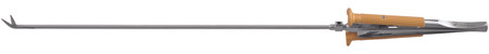2800-205L - HEARTLINE POTTS VASCULAR SCISSORS 3.5mm Ø SHAFT 45° 13.5mm BLADES SQUEEZE HANDLE 27.5cm WORKING LENGTH