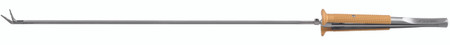 2800-7830L - HEARTLINE MINI IMA HOLD FORCEPS 3mm Ø SHAFT 1x2T TC DUST ANGLE UP 30.3cm WORKING LENGTH