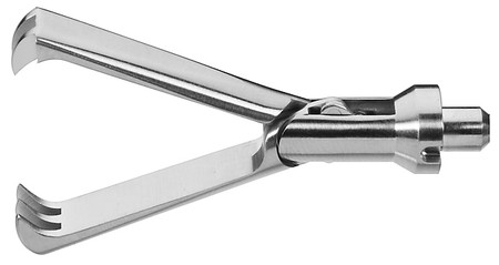 2901-261S - CLAW GRASPING & EXTRACTING FORCEPS 2x3 TEETH DOUBLE ACTION JAWS Ø10mm TUBE SHAFT 330mm 2901-261S - CLAW GRASPING & EXTRACTING FORCEPS 2x3 TEETH DOUBLE ACTION JAWS Ø10mm TUBE SHAFT 330mm
