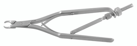 305-367S - ULRICH BONE CLAMP W/SPEED LOCK MICRO JAW STRAIGHT 7 1/8"