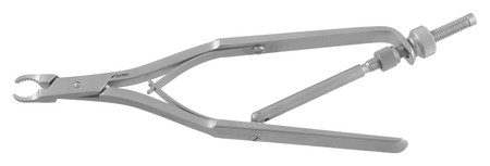 305-367S - ULRICH BONE CLAMP W/SPEED LOCK MICRO JAW STRAIGHT 7 1/8"