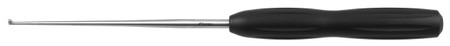 320-585 - LONG BLACK PHENOLIC HANDLE CURETTE 90° 3.8mm 18"