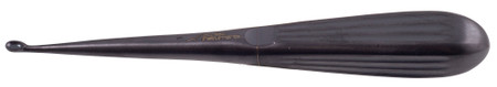 320-813B - BRUNS CURETTE BLACK CERAMITEC OVAL CUP STRAIGHT 6.75" SIZE 1