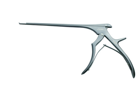 404-338B - BLACK CERAMITEC KERRISON RONGEUR 15mm OPEN 40° FORWARD 2mm 8"