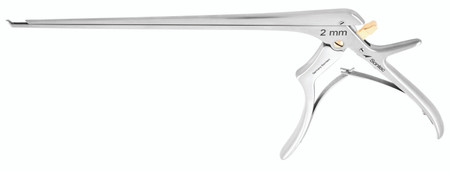 404-338C - CONVERTIBLE SONTEC-KERRISON RONGEUR W/O EJECTOR PIN 10 MM OPENING 40° FORWARD 2 MM ULTRA-THIN-FOOTPLATE 8"