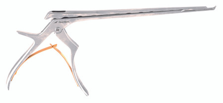 404-402E - SONTEC-KERRISON RONGEUR W/EJECTOR PIN 40° FORWARD 2 MM ULTRA-THIN-FOOTPLATE 8" EZ CLEAN