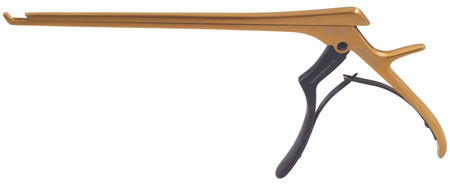 404-404BG - SONTEC-KERRISON RONGEUR BLACK/GOLD CERAMITEC 40° UP 4 MM ULTRA-THIN-FOOTPLATE 8" FS