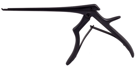 404-490B - KERRISON RONGEUR BLACK CERAMITEC 40° FORWARD UP 1mm 6"