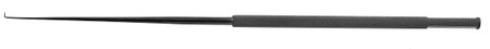 413-006SB - JACOBSON HOOK PROBE #6 SEMI-SHARP 90° ANGLE TIP 7 1/2" BLACK STAINLESS STEEL