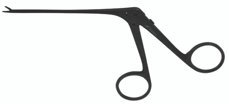 469-041BQ - BLACK SONTEC ALLIGATOR FORCEPS 4mm x 0.6mm JAW W/LOCK 3 1/2" QUANTUM
