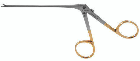 469-071Q - MICRO BIOPSY FORCEPS 1.0mm x 0.6mm DELICATE OVAL CUP STRAIGHT 3 1/2" QUANTUM