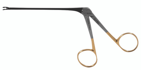 469-074 - MICRO BIOPSY FORCEPS 1.0mm x 0.6mm DELICATE OVAL CUP DOWN-ANGLE 3 1/2"