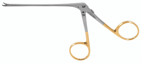 469-087RQ - HOUSE-BELLUCCI EAR SCISSORS CLASSIC 4mm BLADES CURVED RIGHT 3 1/2" QUANTUM