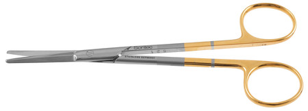 475-174 - KAHN SCISSORS POWER-CUT-GOLD STRAIGHT 5 3/4"