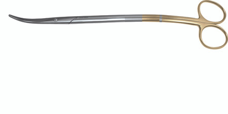 508-607 - STRATTE SCISSORS S-CURVED POWER CUT GOLD SLIGHT CURVE 10"