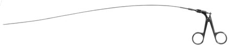 516-005 - FOREIGN BODY REMOVAL/GRASPING FORCEPS RING HANDLE SERRATED JAW 1.0mm 40cm