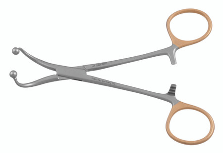 516-690 - VASECTOMY FIXATION CLAMP WITH BALL TIP 5 1/4"