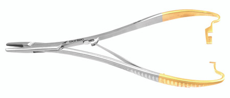 1100-093 - MATHIEU NEEDLE HOLDER TC SERRATED 6 3/4"