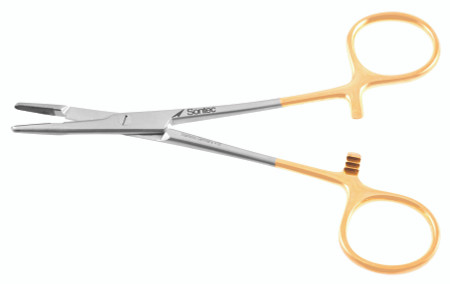 1100-106 - SONTEC OLSEN-HEGAR NEEDLE HOLDER TC SERRATED 5 1/2"