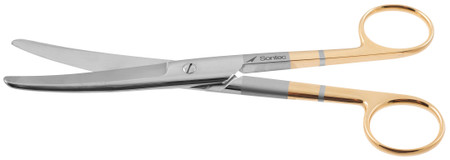 1100-199 - DOYEN SCISSORS SERRATED BLADES POWERCUT CURVED 7 1/4"