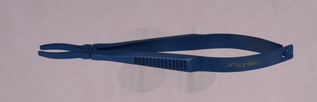 T14-6400 - TITANIUM GRADLE  CILIA  FORCEPS SMOOTH SQUARED JAW