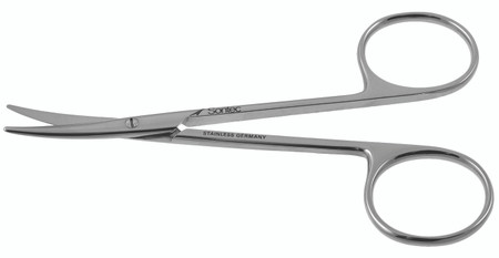 1100-346 - STRABISMUS SCISSORS CLASSIC CURVED 4 1/2"