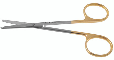 1100-298DQ - SPENCER SUTURE SCISSORS STRAIGHT DELICATE 4 1/2" QUANTUM