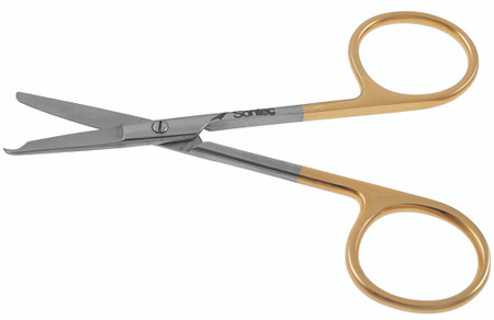 1100-295Q - SPENCER SUTURE SCISSORS CLASSIC STRAIGHT 3 1/2" QUANTUM