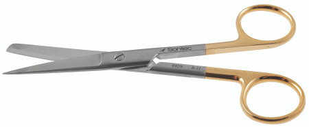 1100-265Q - OPERATING SCISSORS SHARP/BLUNT TC STRAIGHT 5 1/2" QUANTUM