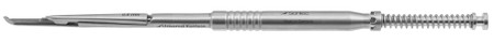 404-6091 - SONTEC-KERRISON RONGEUR ROTATING SHAFT W/TISSUE EJECTOR 40° 0.8 MM ULTRA-THIN-FOOTPLATE 7"