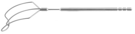 2500-4761 - COOLEY MITRAL RETRACTOR BLADE W/MALLEABLE SHAFT MEDIUM SLIGHTLY CURVED 38mm x 48mm