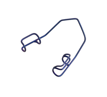 T10-1013 - TITANIUM WIRE SPECULUM 10mm CLOSED BLADES 18mm SPREAD W/LEFT 3RD EYELID BLADE