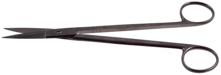 1200-492 - GORNEY SCISSORS CERAMITEC POWER-CUT-BLACK STRAIGHT SHARP 7 1/4"