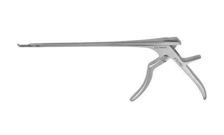 404-4022E - SONTEC-KERRISON RONGEUR W/EJECTOR PIN THIN FOOTPLATE 40° FORWARD 2 MM x 14 MM JAW OPENING ULTRA-THIN-FOOTPLATE 8"