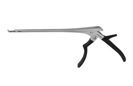 404-329 - SONTEC-KERRISON RONGEUR SILICONE HANDLE LIGHT WEIGHT 14 MM OPENING 40° FORWARD 2 MM ULTRA-THIN-FOOTPLATE 8"