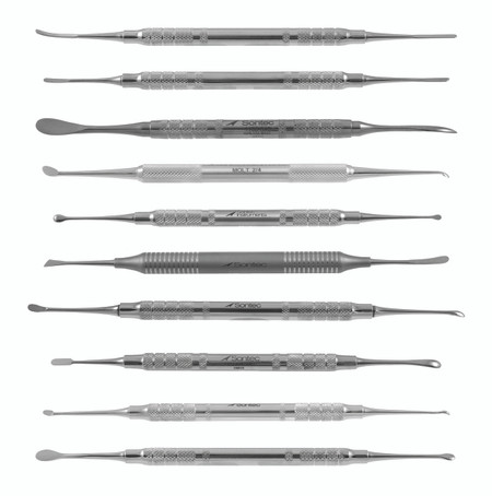 1102-1010-SET - SONTEC DENTAL ELEVATOR SET W/O TRAY (10ea)