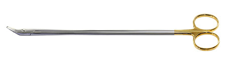 2400-478 - TAVR WIRE CUTTING SCISSORS TC INSERTS 25° ANGLED UP 10" (25.4cm)