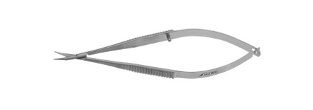 13-3300Q - MCPHERSON-WESTCOTT CONJUNCTIVAL SCISSORS SMALL CURVED BLUNT BLADES 4" QUANTUM