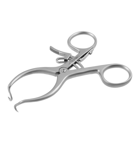 1100-628GRN - GELPI 1st GENERATION DEEP ANGLE RETRACTOR W/ENCLOSED RATCHET NEROMA 4 1/2"