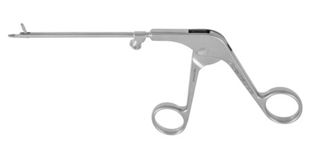 1273-125 - DIAMOND HEAD GRASPING FORCEPS 2.7mm W/ FLUSH PORT 3 1/2" SHAFT