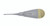 1100-586S2 - LUXATOR ELEVATOR SHORT HANDLE STRAIGHT 2mm 5"