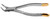 1100-602 - TOOTH SPLITTER FORCEPS #6