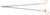 1100-854 - MAYO HEGAR NEEDLE HOLDER TC SERRATED 18"
