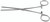 1101-160 - DOYEN-KOCHER INTESTINAL FORCEPS LONGITUDAL SERRATIONS STRAIGHT 7"