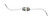 1102-CEDF1 - DIAMOND FILE #1 COLOR LIGHT HANDLE DOUBLE END ROUND 1mm Ø TIPS