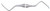 1102-SCPR1-2 - PRICHARD PERIODONTAL CURETTE #1-2 ST HANDLE 1.7mm BLADES 20mm SHANK