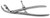 1103-071J - VERBRUGGE BONE CLAMP W/SPEED LOCK CURVED TO SIDE REVERSE JAW 5 3/4"