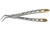 1103-359L - UNIVERSAL EXTRACTING FORCEPS LOWER MOLARS/ROOTS DELICATE TIPS 7 1/2"
